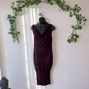 • Purple BEBE Sexy Open Back Dress NWOT